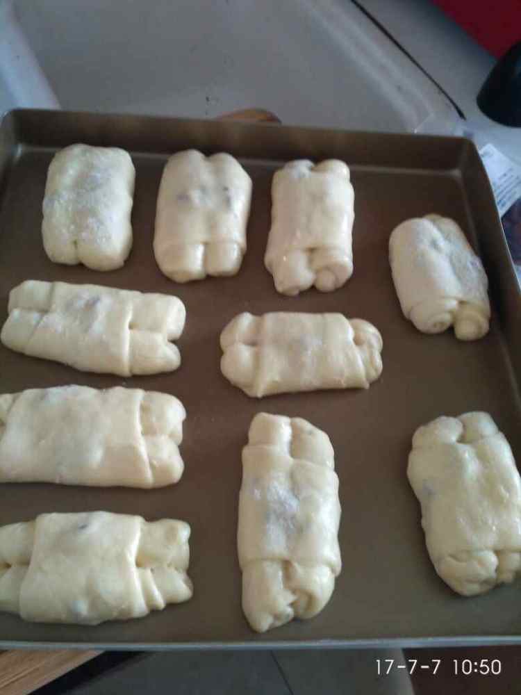 日式蔓越莓牛奶面包步骤10