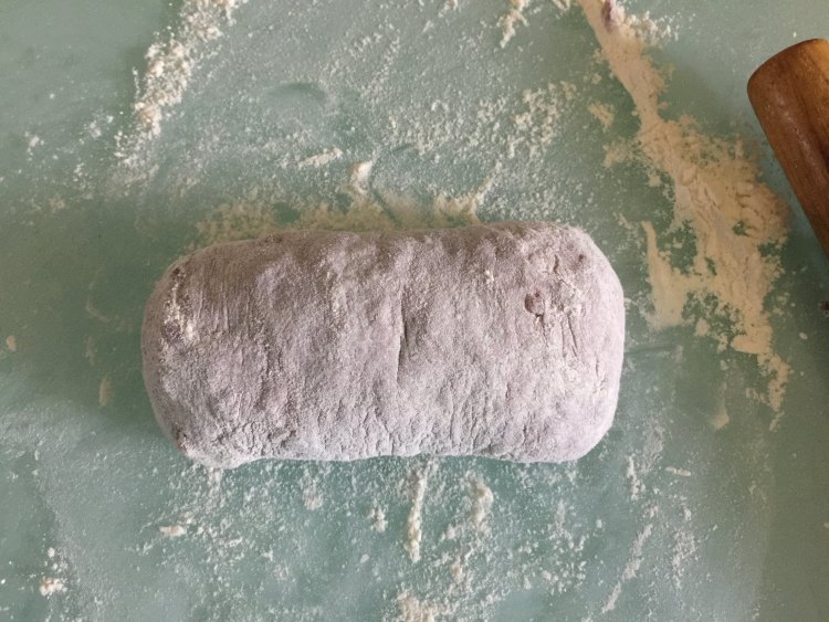 桑葚果汁软欧包步骤11