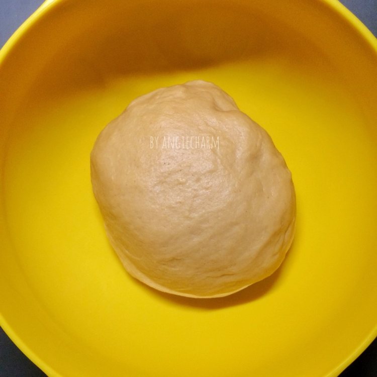 汤种炼乳黄豆粉面包步骤6