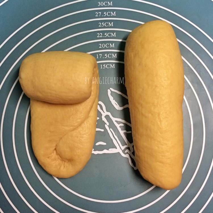 汤种炼乳黄豆粉面包步骤10