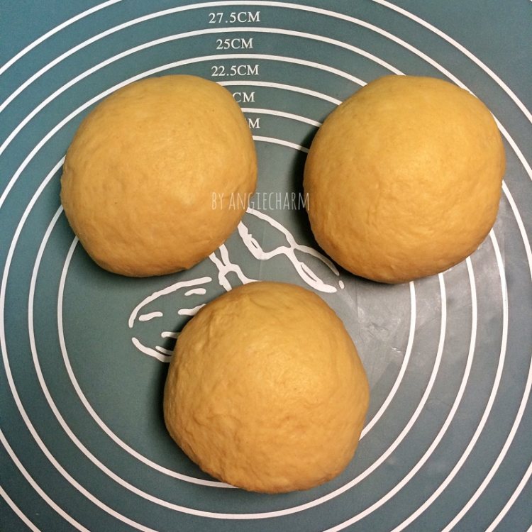 汤种炼乳黄豆粉面包步骤8