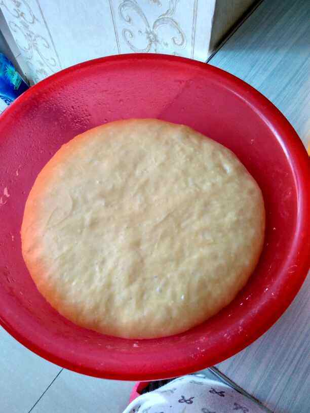 红豆面包步骤6