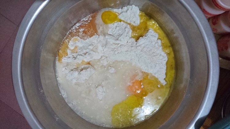 免出膜哈拉面包#盛夏步骤2