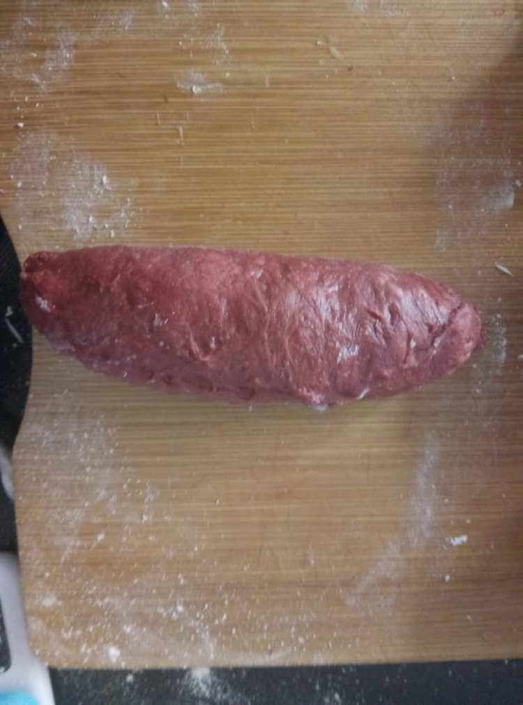 红丝绒麻薯软欧步骤13