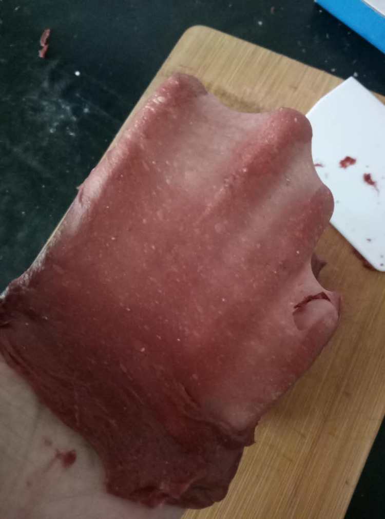 红丝绒麻薯软欧步骤4