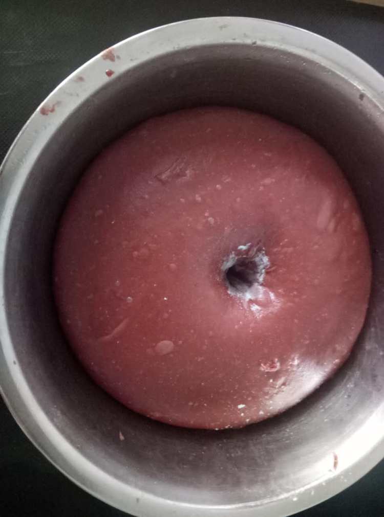 红丝绒麻薯软欧步骤10