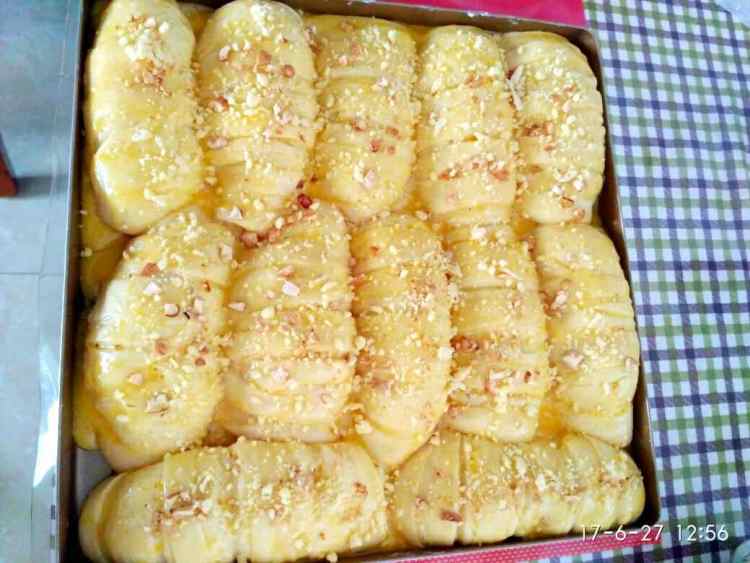 腰果奶酥面包步骤15