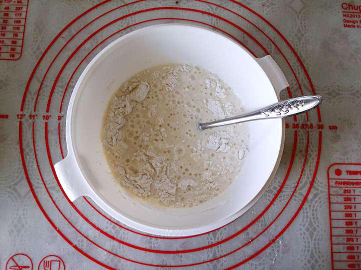 抹茶麻薯红豆面包步骤5