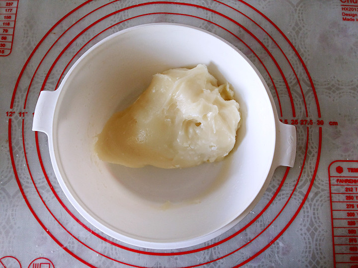 抹茶麻薯红豆面包步骤7