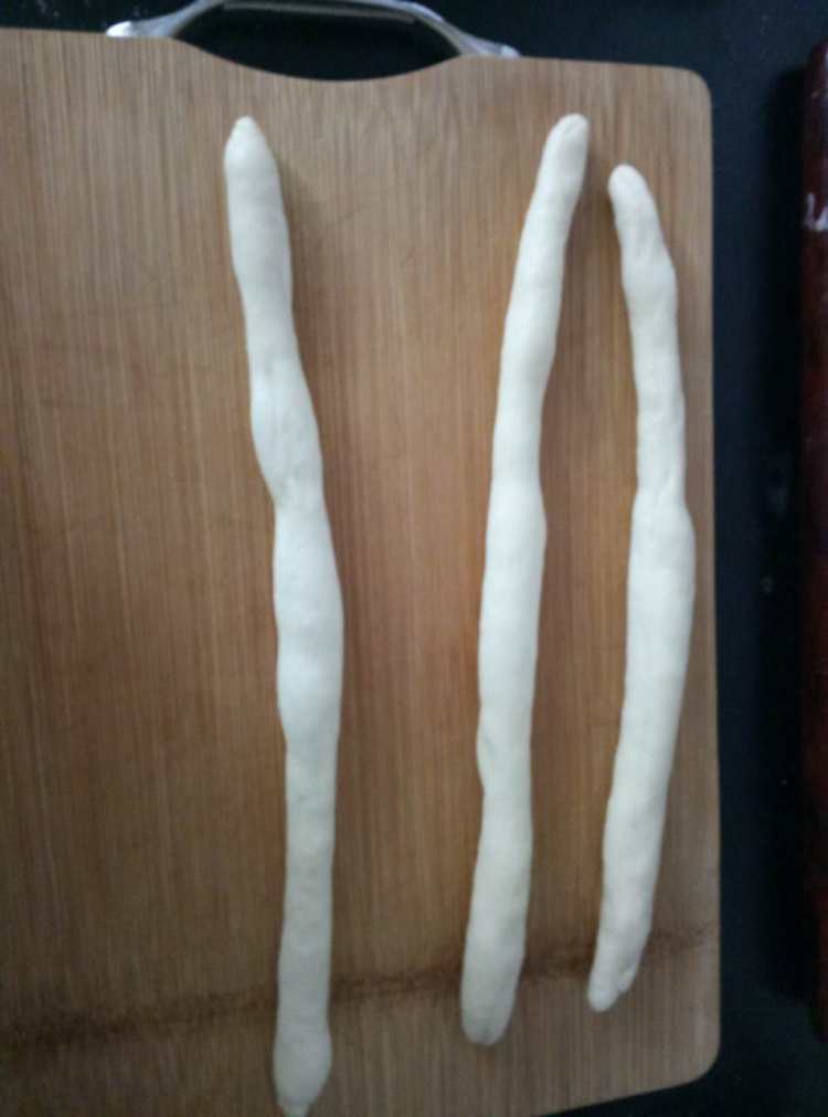 炼乳辫子面包步骤8