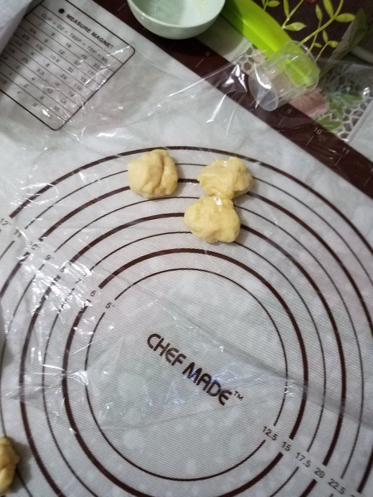 玫瑰花花环面包步骤13
