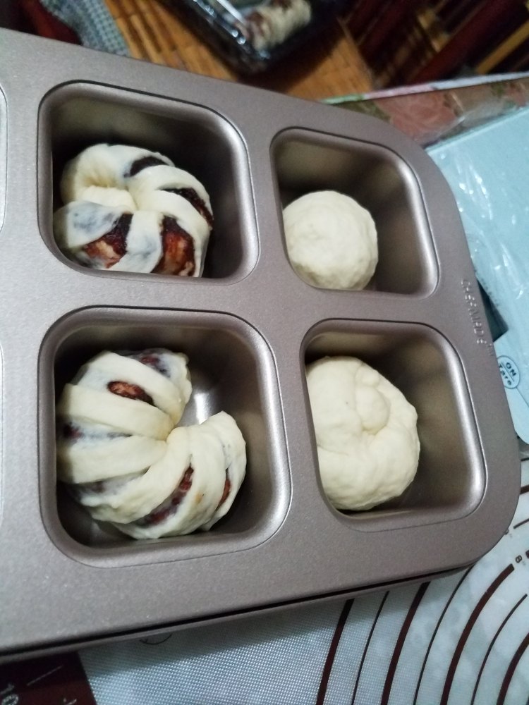 小方块花式餐包步骤21