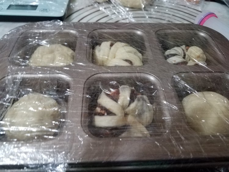 小方块花式餐包步骤22