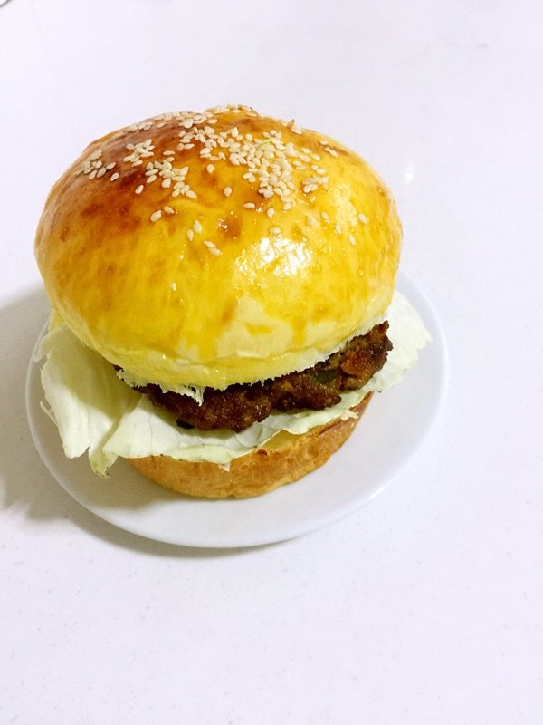 黄金肉饼汉堡步骤10