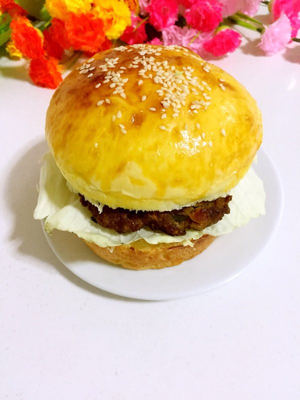 黄金肉饼汉堡步骤13