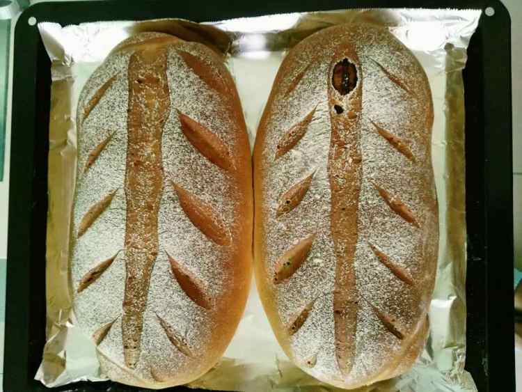 紫米全麦豆沙面包步骤12