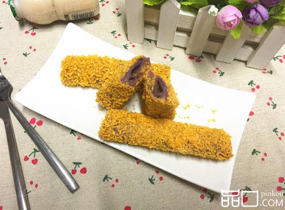 沙拉肉松吐司卷