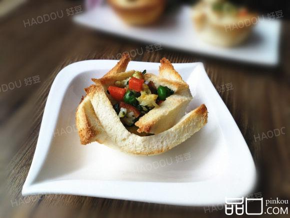 蛋炒饭吐司盅