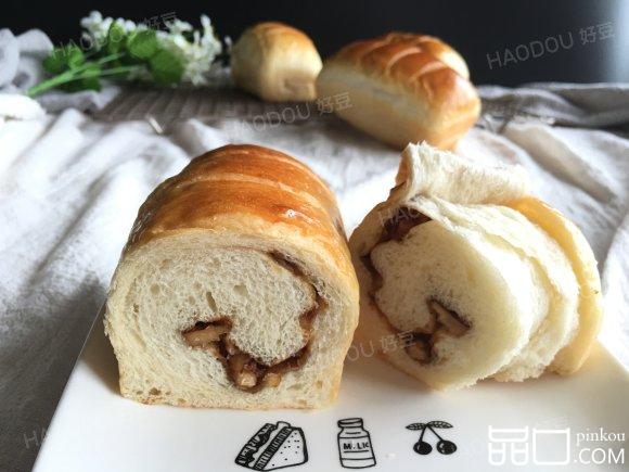 焦糖核桃小吐司