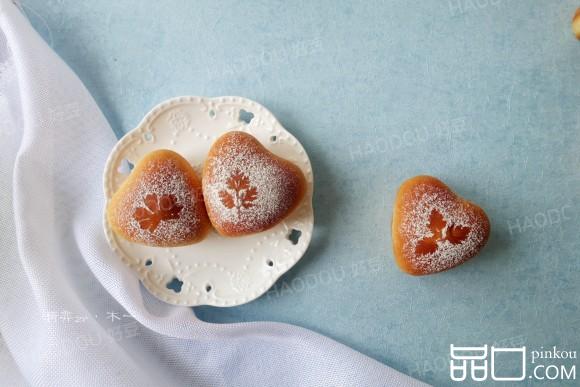 烙叶心形小餐包