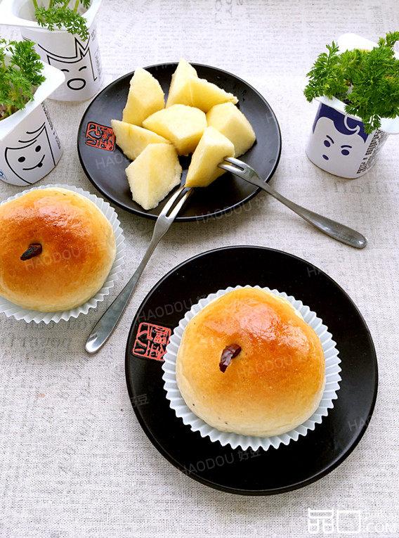 酸奶苹果小面包