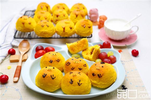 萌你一脸的猪鸡小餐包