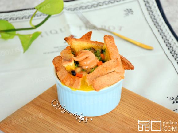 早餐面包盏