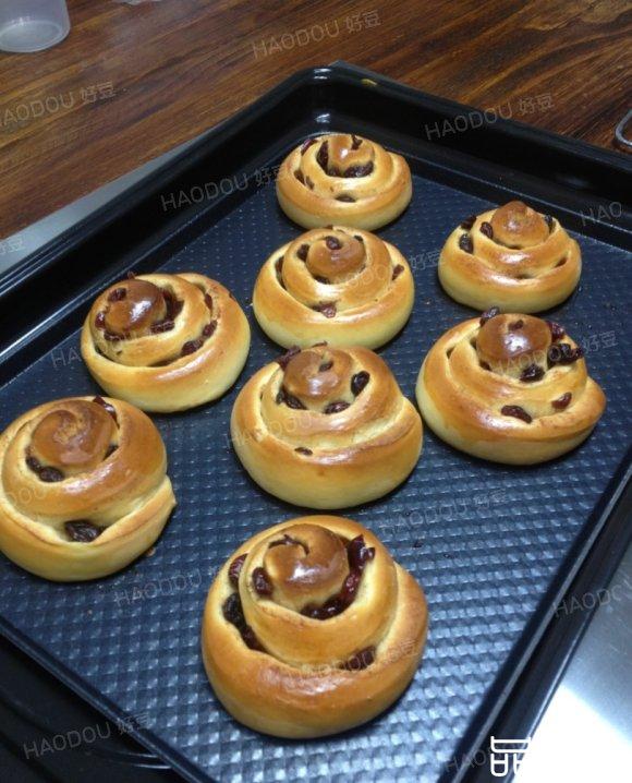 蔓越莓面包卷