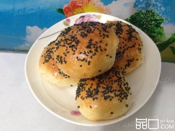 黑芝麻面包