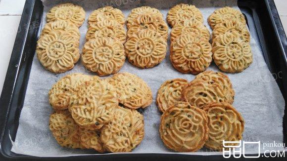 葱香饼干