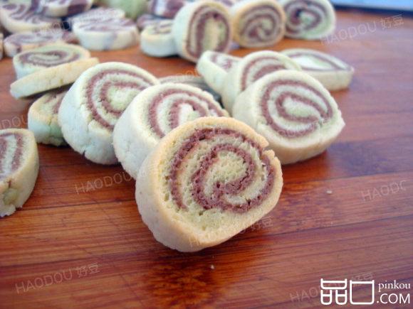 三色饼干