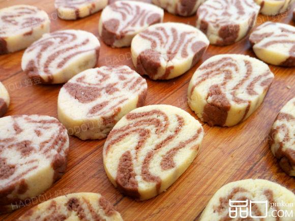 可可粉大理石花纹饼干