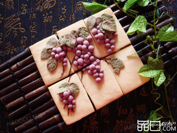 创意葡萄饼干