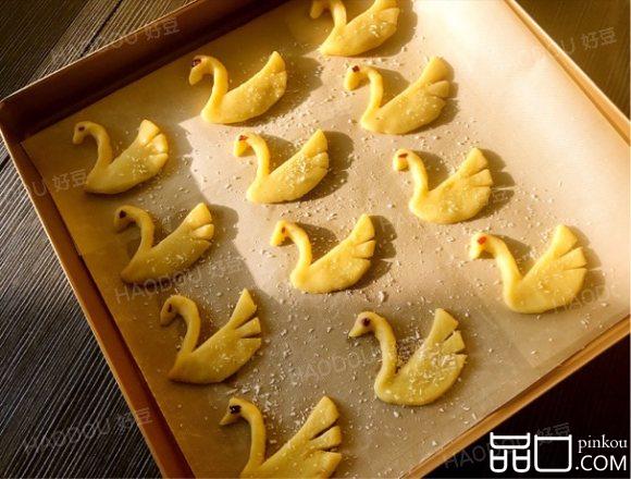 不用模具的小天鹅曲奇