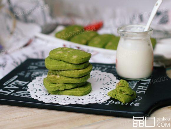 抹茶核桃饼干