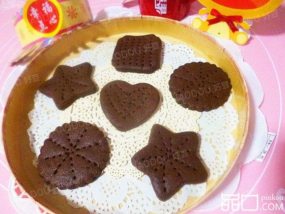 巧克力造型饼干