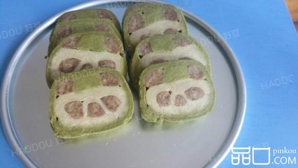 抹茶熊猫饼干