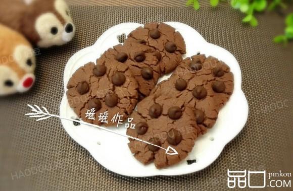可可巧克力豆曲奇