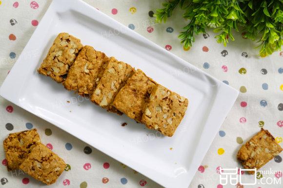 红糖核桃饼干