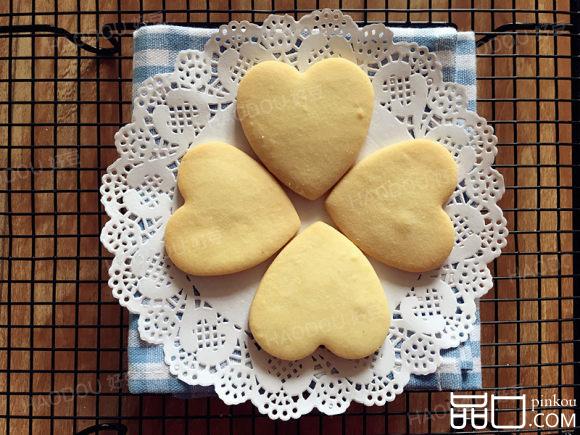 桃心黄油小饼干