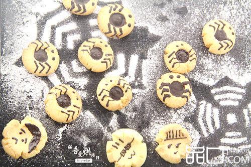 蜘蛛饼干,这样的饼干