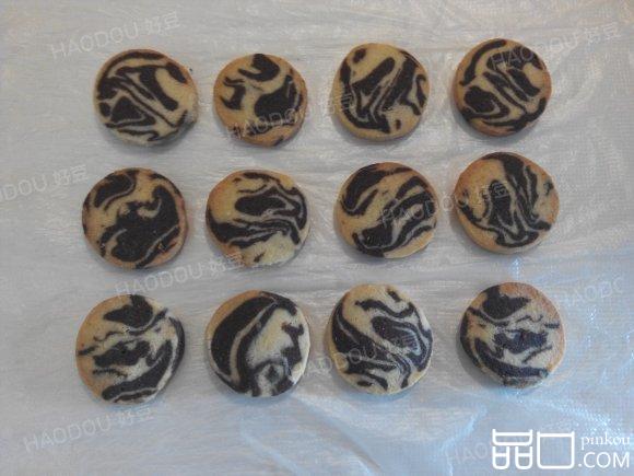 大理石纹理饼干