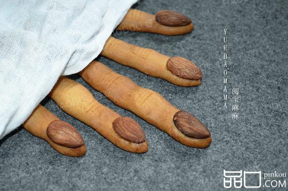 #万圣节#女巫手指饼干