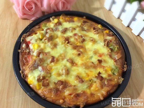 新奥尔良鸡肉披萨