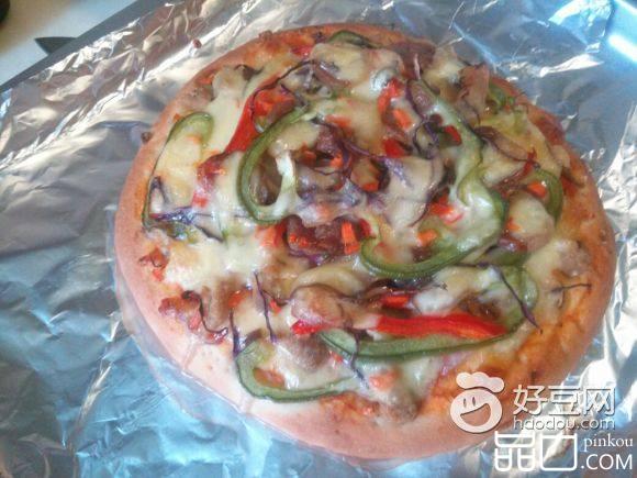 牛肉香肠鲜蔬pizza