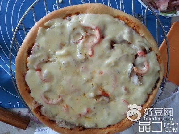 培根洋葱披萨