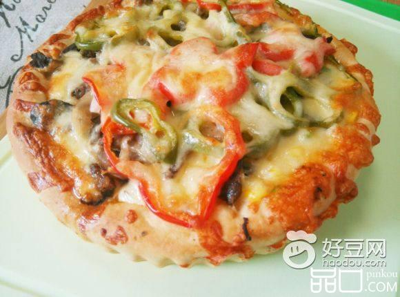 黑椒牛肉厚底披萨