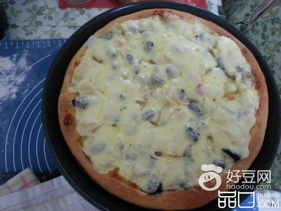 水果桑葚披萨