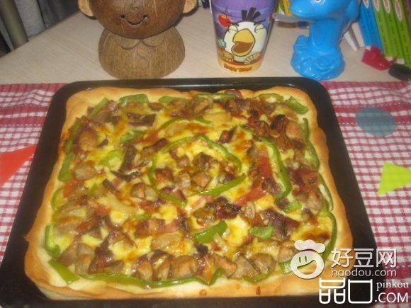 酱牛肉肉丸披萨