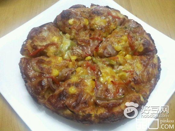 风情火腿比萨